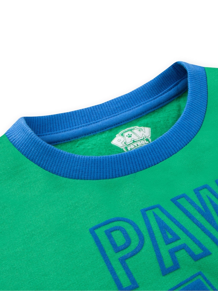 Character Green Paw Patrol 100% Cotton Sweatshirt - Image 3 of 5