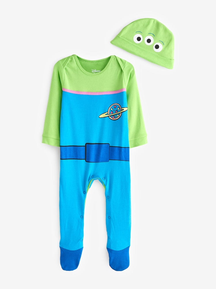 Character Blue Chrome Finding Nemo 100% Cotton Sleepsuit - Image 1 of 4