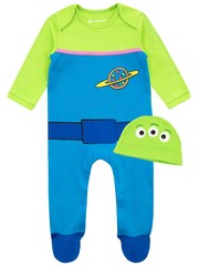 Character Blue Chrome Finding Nemo 100% Cotton Sleepsuit - Image 2 of 4