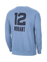 Fanatics NBA Memphis Grizzlies Name And  Number Crew Sweatshirt - Ja Morant Mens - Image 3 of 3