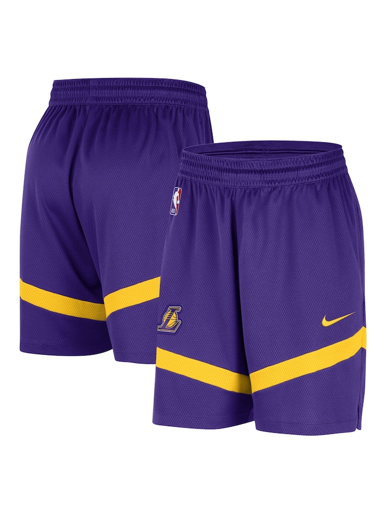 Fanatics Purple NBA Los Angeles Lakers Practice Shorts - Image 1 of 4