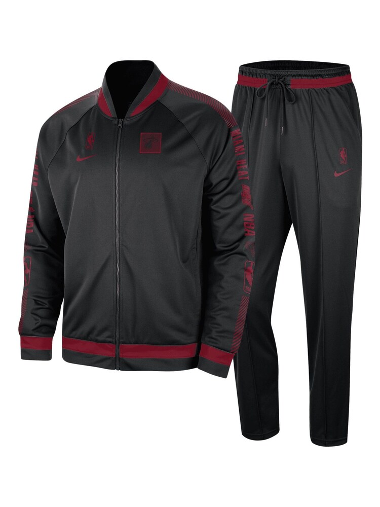 Fanatics NBA Brooklyn Nets Start  Black Tracksuit - Image 1 of 5