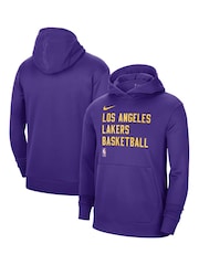 Fanatics Purple NBA Los Angeles Lakers Spotlight Fleece Overhead Hoodie - Image 1 of 3