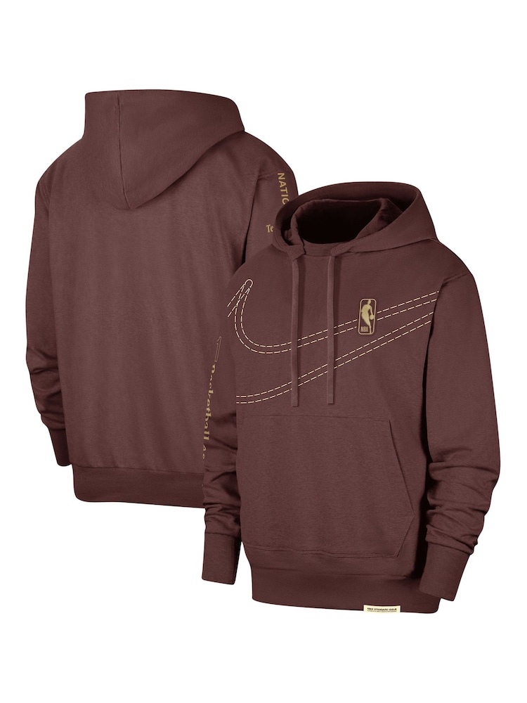 Fanatics NBA Team 31 Overhead Brown Hoodie - Image 1 of 3