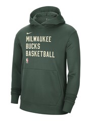 Fanatics Green NBA Milwaukee Bucks Spotlight Fleece Overhead Hoodie - Image 2 of 3
