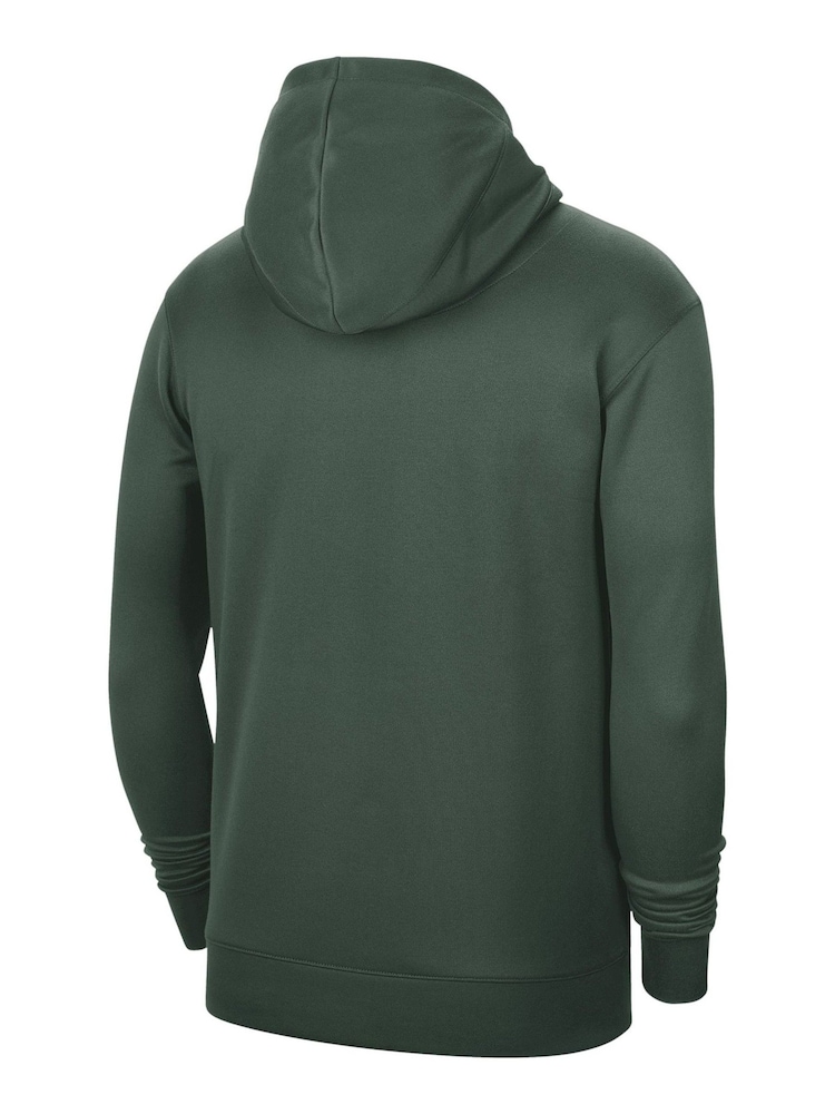 Fanatics Green NBA Milwaukee Bucks Spotlight Fleece Overhead Hoodie - Image 3 of 3
