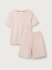 The White Company Cotton Star And Moon 100% Cotton White Pyjamas - Image 5 of 6