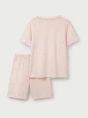 The White Company Cotton Star And Moon 100% Cotton White Pyjamas - Image 6 of 6