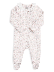 Mamas & Papas Pink 5 Piece Floral Starter Set - Image 4 of 6