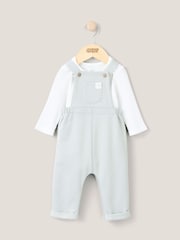 Mamas & Papas zelena 2 Pieces Komplet za potenje Dungaree - Slika 1 iz 4