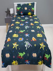 Character Light Blue Toy Story Single 100% Cotton Duvet Cover and Pillowcase Set - Image 2 of 4