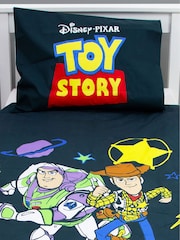 Character Light Blue Toy Story Single 100% Cotton Duvet Cover and Pillowcase Set - Image 3 of 4