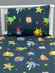 Character Light Blue Toy Story Single 100% Cotton Duvet Cover and Pillowcase Set - Image 4 of 4