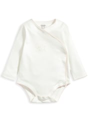 Mamas & Papas Pink 3 Piece Floral My First Outfit 100% Cotton Set - Image 3 of 5
