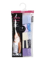 Bonds Purple Mixed Design Shortie 100% Cotton Briefs 5 Pack - Image 10 of 10