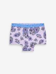 Bonds Purple Mixed Design Shortie 100% Cotton Briefs 5 Pack - Image 3 of 10