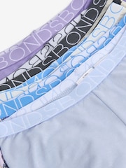 Bonds Purple Mixed Design Shortie 100% Cotton Briefs 5 Pack - Image 7 of 10