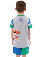 Character Grey Paw Patrol 100% Cotton T-Shirt and Shorts Set - Image 6 of 9