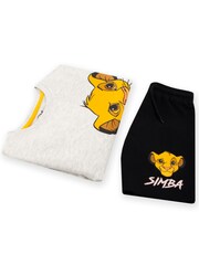 Character Black Lion King 100% Cotton Shorts And T-Shirt Set - Image 12 of 12