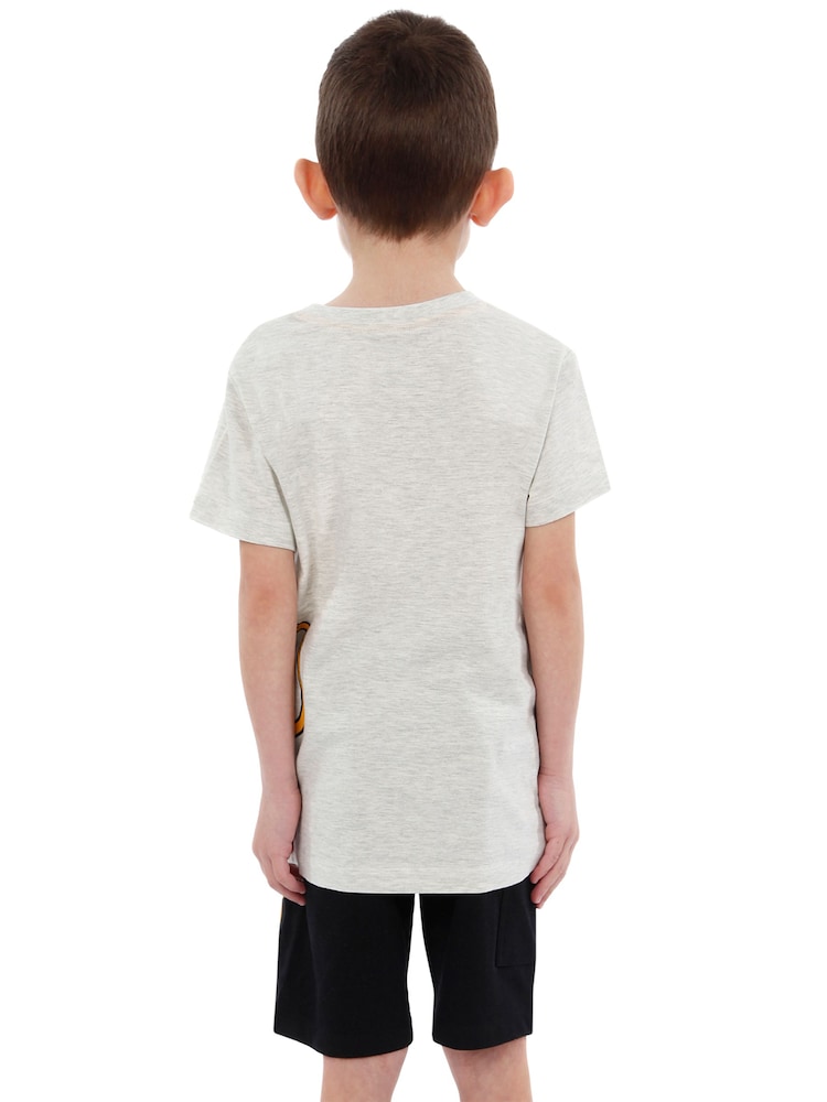 Character Black Lion King 100% Cotton Shorts And T-Shirt Set - Image 2 of 12