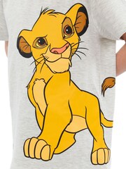 Character Black Lion King 100% Cotton Shorts And T-Shirt Set - Image 4 of 12