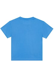 Character Blue 100% Cotton T-Shirt And Shorts Set - Image 3 of 14