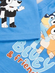 Character Blue 100% Cotton T-Shirt And Shorts Set - Image 6 of 14
