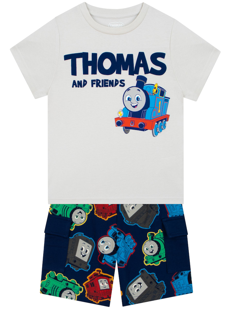 Character Blue Thomas And Friends T-Shirt And Shorts Set - Image 2 of 9