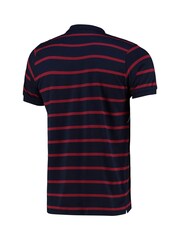 Nike Blue Barcelona Yarn Dye Stripe Polo Shirt - Image 3 of 3