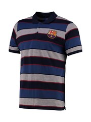 Nike Dark Blue Barcelona Yarn Dye Stripe Polo Shirt - Image 2 of 3