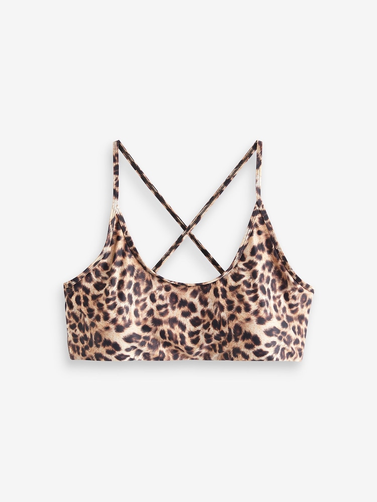 Dancing Leopard Tai Yoga Crop Bra - Image 4 of 4