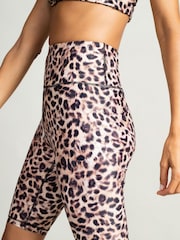 Dancing Leopard Animal Akira Cycling Shorts - Image 4 of 4