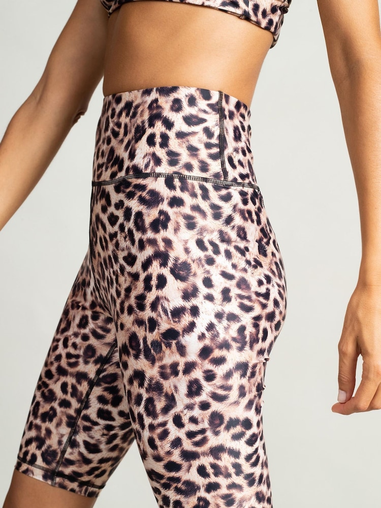 Dancing Leopard Animal Akira Cycling Shorts - Image 4 of 4