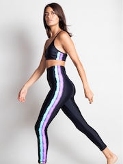 Negro - Leggings de yoga con estampado de leopardo Malala de Dancing - Imagen 3 de 7