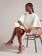Ted Baker Pink Helenni Crystal Strap Heeled Sandals - Image 5 of 5