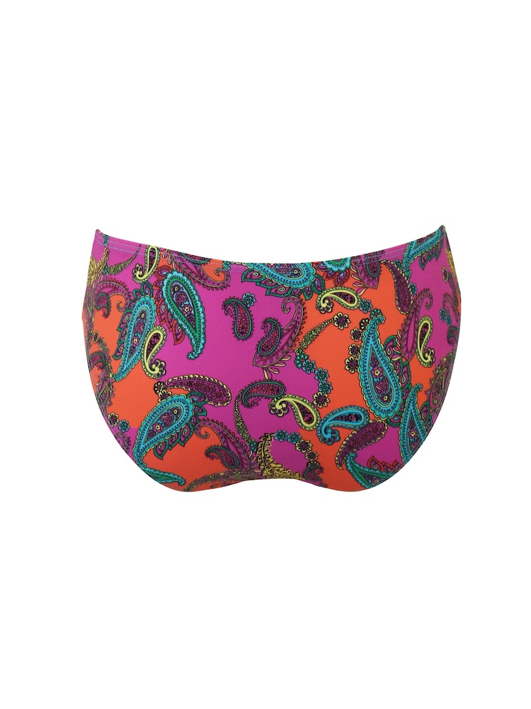Pour Moi Purple Venice Beach V High Leg Bikini Briefs - Image 4 of 4
