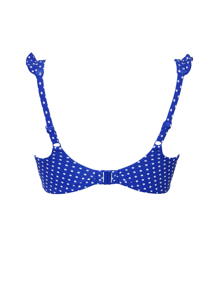 Blau - Pour Moi Sicily Lang geschnittenes Bügel-Bikini-Oberteil - Bild 4 von 4 Blau - Pour Moi Sicily Lang geschnittenes Bügel-Bikini-Oberteil - Bild 4 von 4