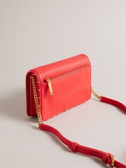 Ted Baker Orange Studded Edge Leather Kahnisa Purse - Image 2 of 5