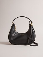 Ted Baker Black Kaelyin Mini Studded Baguette Bag - Image 2 of 5