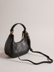 Ted Baker Black Kaelyin Mini Studded Baguette Bag - Image 4 of 5