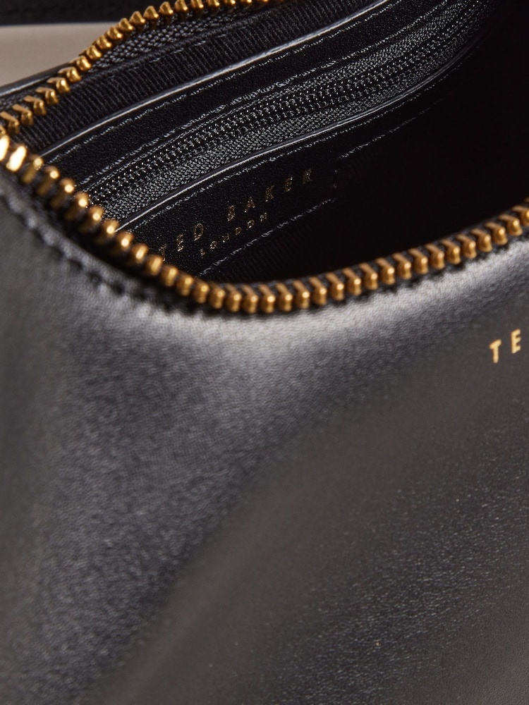 Ted Baker Black Kaelyin Mini Studded Baguette Bag - Image 5 of 5