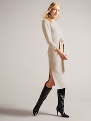 Ted Baker Natural Easy Fit Laralee Knit Dress - Image 1 of 4