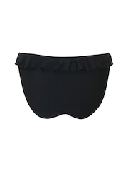Pour Moi Black High Leg Bermuda Frill Bikini Briefs - Image 4 of 4