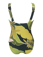 Pour Moi Green Dolce Vita Non Wired Tummy Control Swimsuit - Image 4 of 4