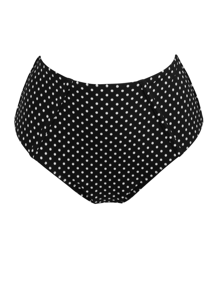 Pour Moi Black High Waist Sicily Bikini Bottoms - Image 2 of 3