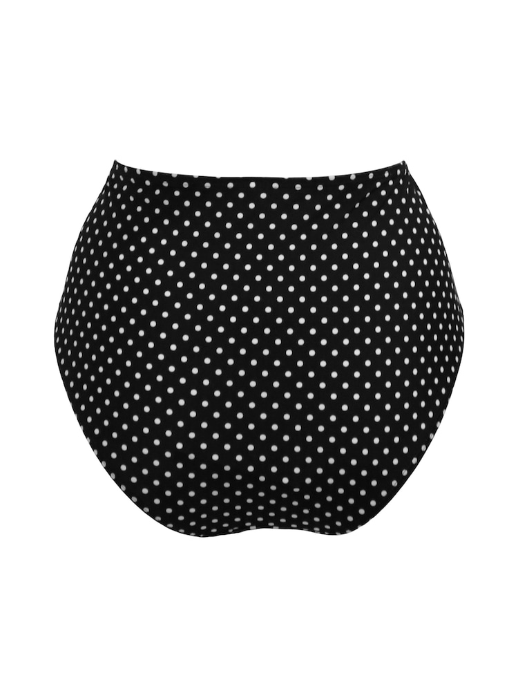 Pour Moi Black High Waist Sicily Bikini Bottoms - Image 3 of 3