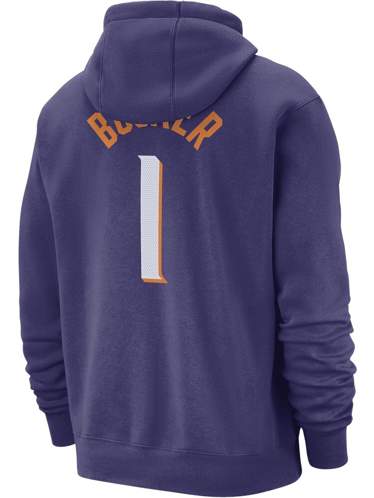 Fanatics Purple NBA Phoenix Suns Name And Number Fleece Hoodie - Devin Booker - Image 3 of 3 Fanatics Purple NBA Phoenix Suns Name And Number Fleece Hoodie - Devin Booker - Image 3 of 3