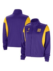 Fanatics Blue NBA Los Angeles Lakers Retro Fly Jacket Womens - Image 1 of 3
