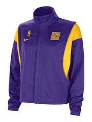 Fanatics Blue NBA Los Angeles Lakers Retro Fly Jacket Womens - Image 2 of 3