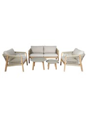 Maze Taupe Garden Martinique 2 Seat Sofa Set - Image 6 of 6